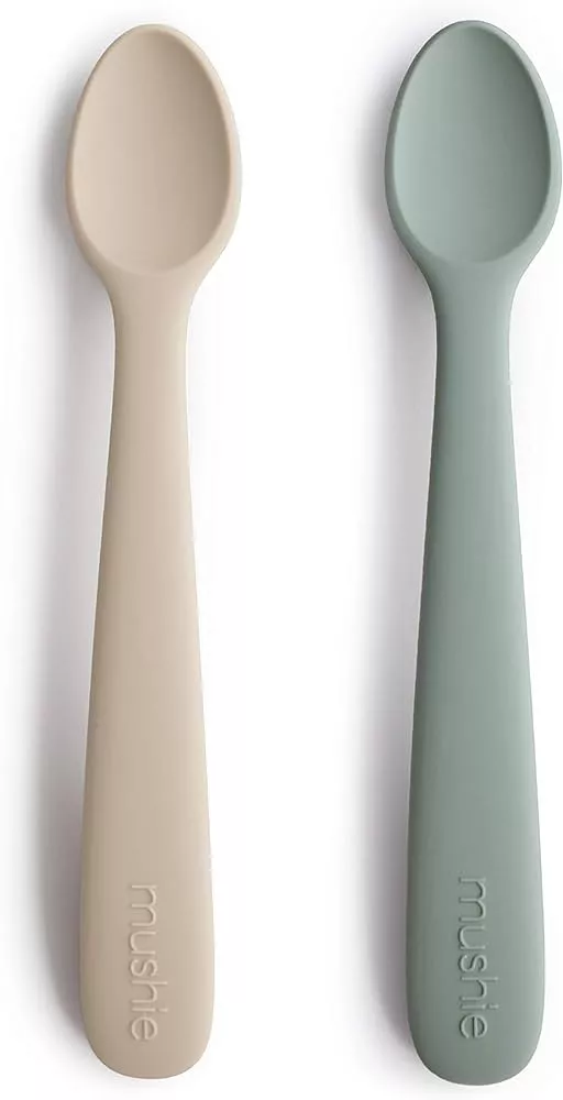 mushie Silicone Baby Feeding Spoons curated on LTK