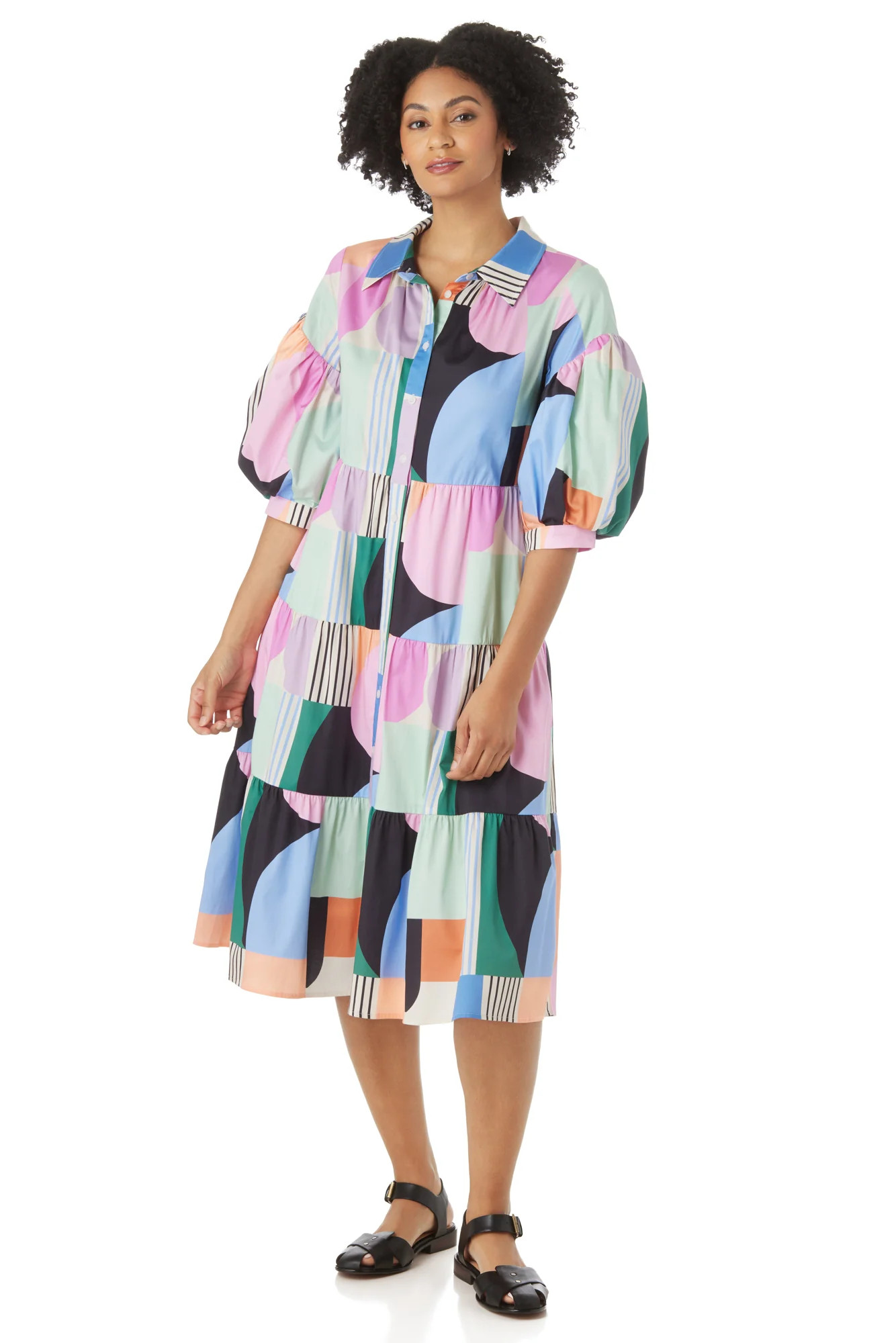 Rowen Dress in Take Shape | CROSBY by Mollie Burch | CROSBY by Mollie Burch