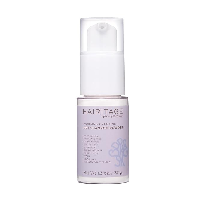 Hairitage Dry Shampoo Non-Aerosol Powder for Oily Hair - Mattifying, Volumizing, Style Extending,... | Amazon (US)
