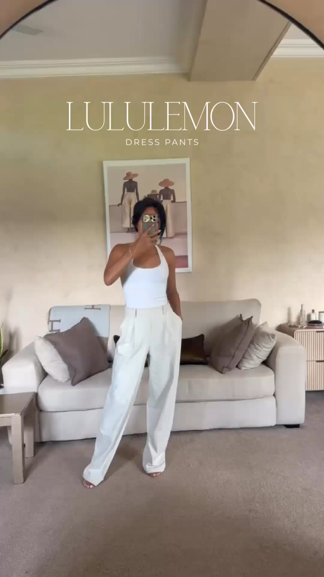 Will forever love this pants from Lululemon! So comfortable and they are the best material 🤍

#LTKootd #LTKActive #LTKWorkwear