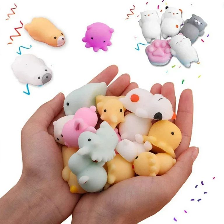 ZTOO 36Pcs Mochi Squishy Toys Mini Stuff for Kids Small Animals Fidget Toys Christmas Gift with C... | Walmart (US)