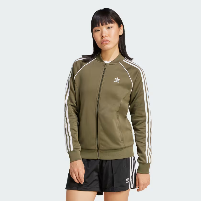 adidas Adicolor Classics SST Track Jacket - Green | Free Shipping with adiClub | adidas US | adidas (US)