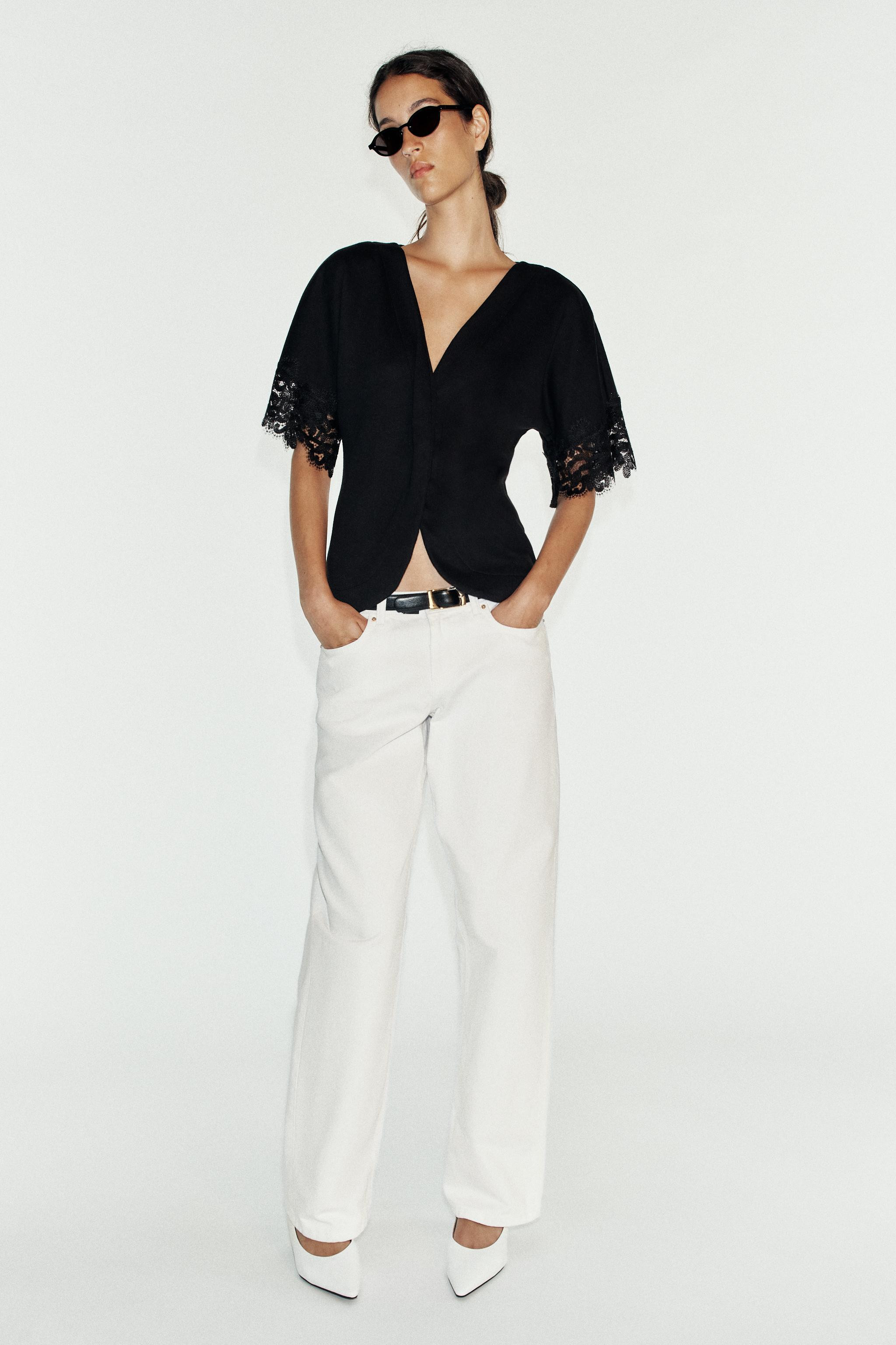 SOFT LACE TOP | Zara US