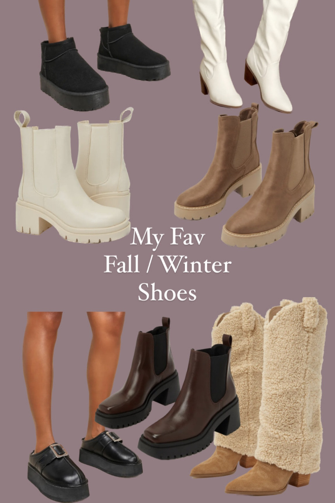 Fall / Winter Boots 
Shoe staples for Fall / Winter 

#LTKstyletip #LTKshoecrush #LTKSeasonal