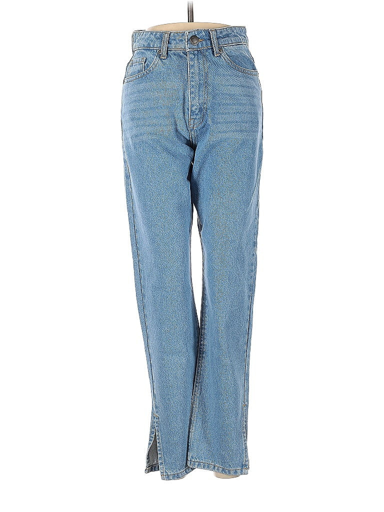 Nasty Gal Inc. Jeans - High Rise: Blue Bottoms - Size 2 | ThredUp