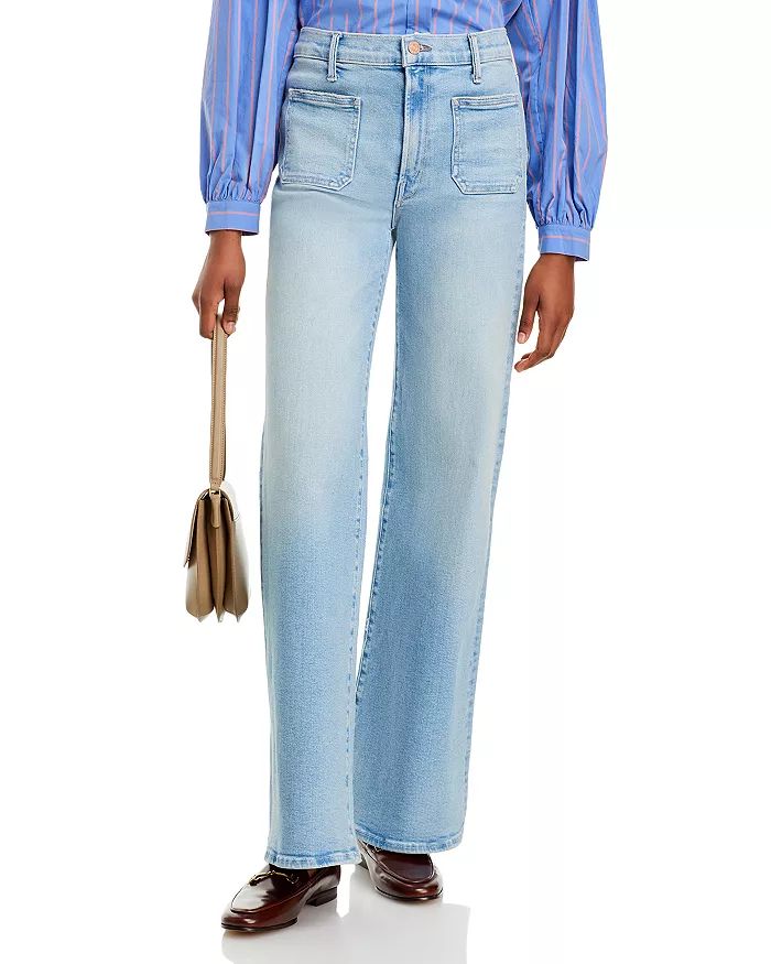 MOTHER Patch Pocket Undercover Wide Leg Jeans in California Cruiser Women - Bloomingdale's | Bloomingdale's (US)