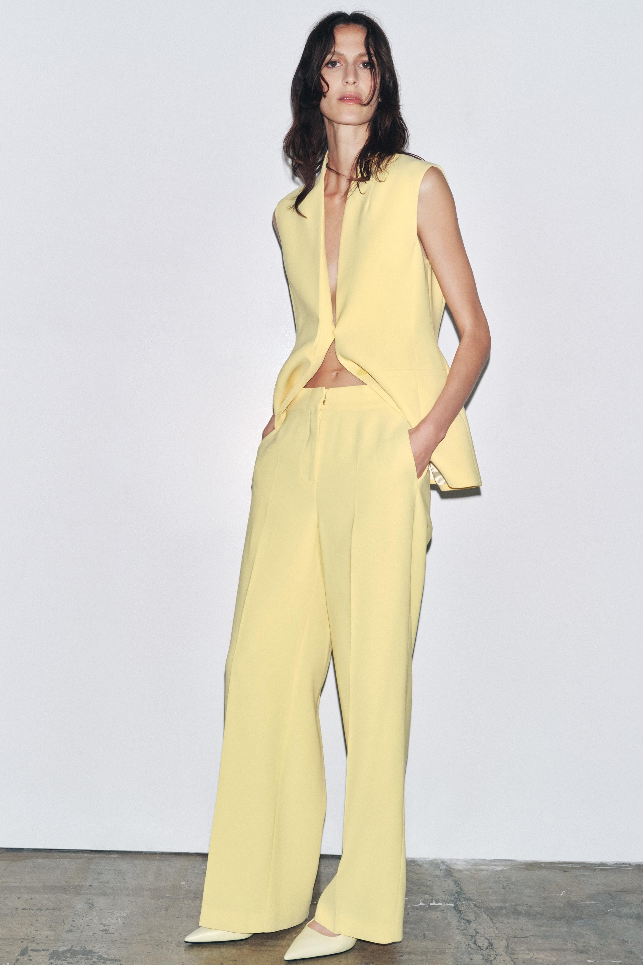 ZW COLLECTION PEPLUM VEST | Zara US