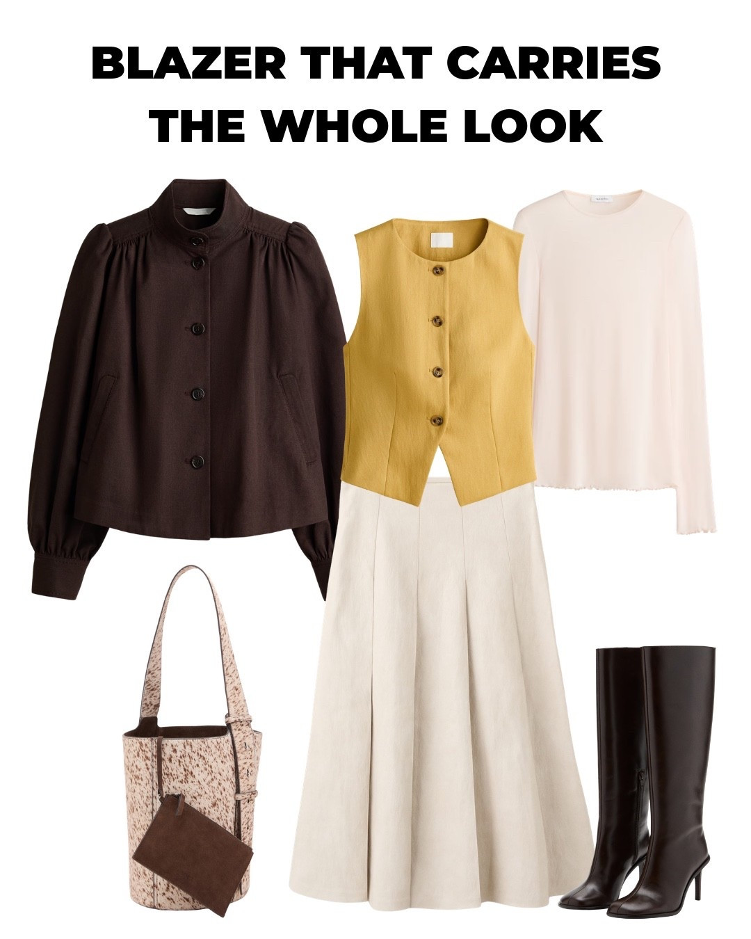 Sometimes the blazer is the outfit. One strong, accent piece instantly makes simple basics feel styled, sharper, and much more intentional.

#LTKstyletip #LTKcanada #LTKover50style