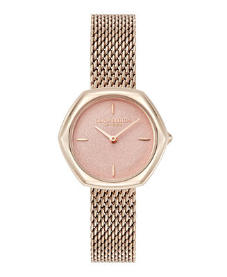 Olivia Burton Women's Charing Rose Gold Tone Stainless Steel Bracelet Watch, 28.5mm - Macy's | Macy's