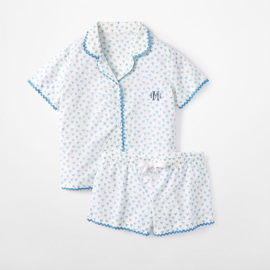 Rik Rak Block Print Short Pajama Set​ | Mark and Graham
