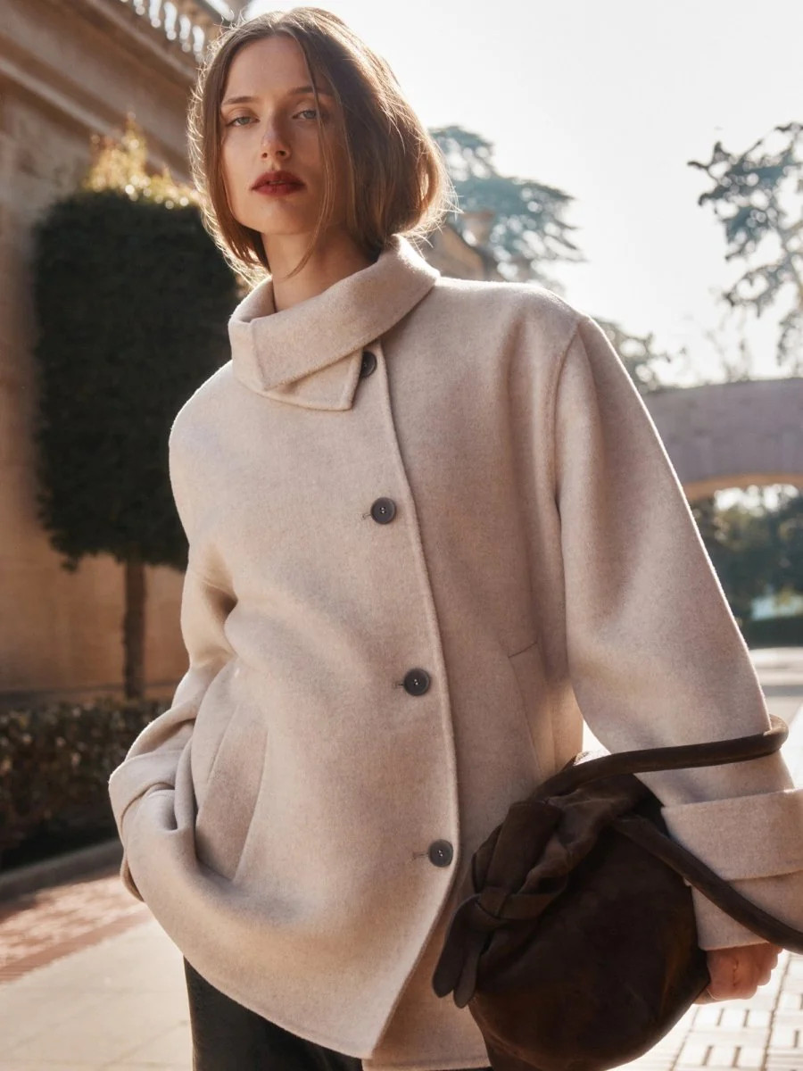 Women's Andie Jacket in Chia Mélange | Brochu Walker | Brochu Walker