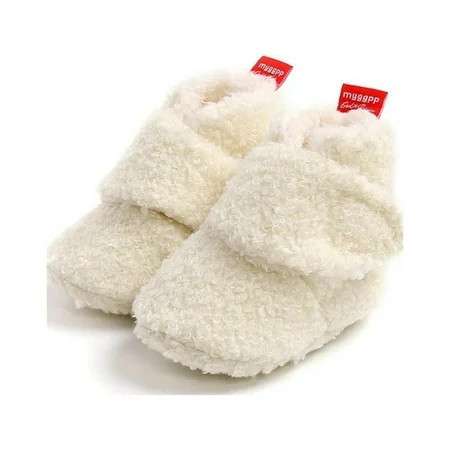 Baby Boys Girls Fleece Booties Infant Cotton Socks Newborn Soft Sole Winter Warm Stay On Slippers Non-Skid Cozy Crib Shoes | Walmart (US)