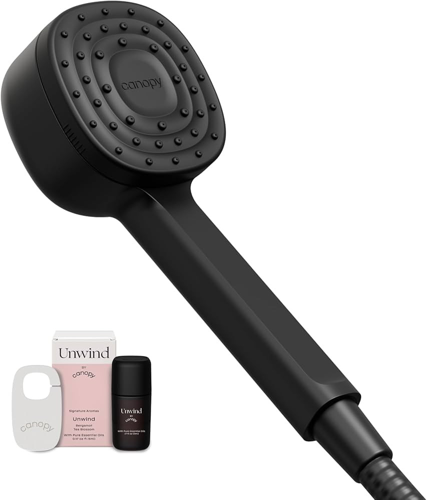 Canopy Handheld Filtered Shower Head & Scalp Massager - High Pressure Shower Head Filter for Hard... | Amazon (US)