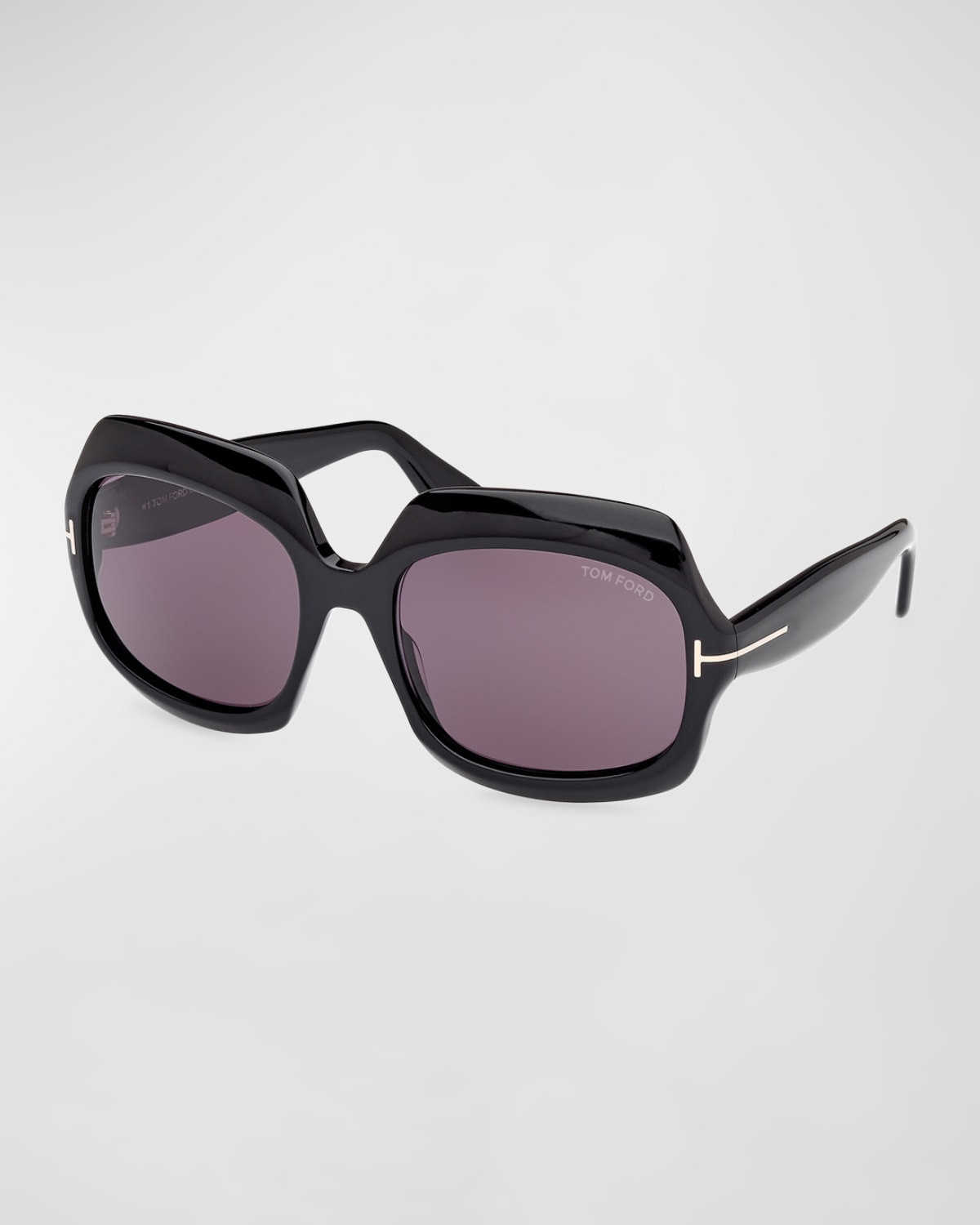 Ren Acetate Round Sunglasses | Neiman Marcus