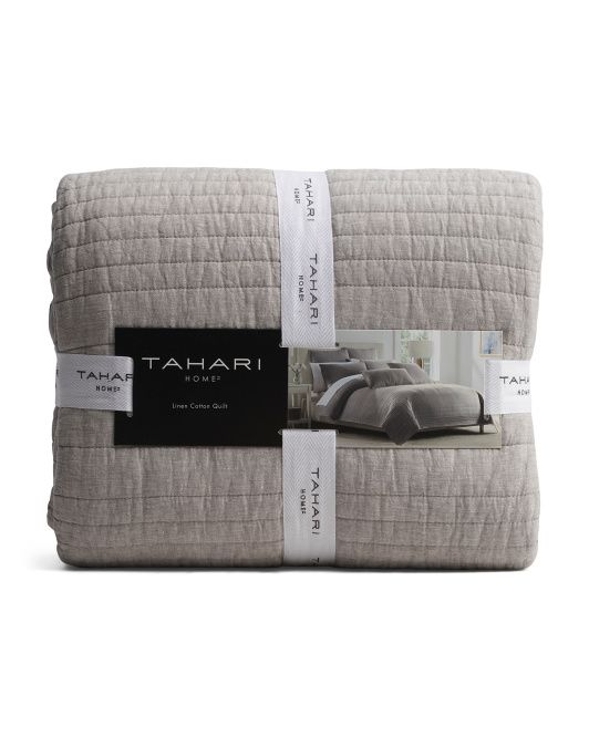 Linen And Cotton Quilt | TJ Maxx