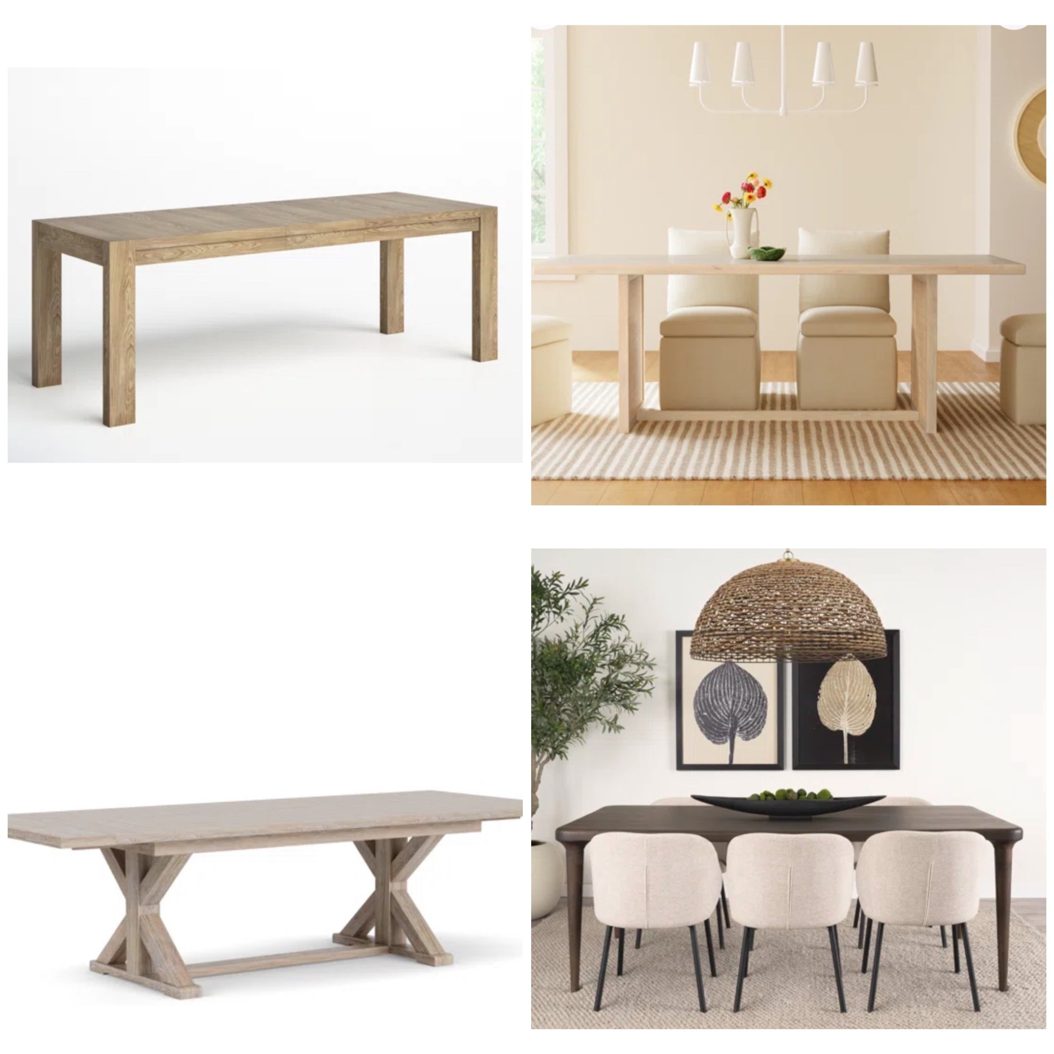 
WayDay 2025 is April 26–28! Fill your cart by April 25 for a chance to win up to $10,000. Planning to refresh your dining room? Explore our handpicked dining tables that will elevate any space with a touch of timelessness and sophistication. #diningtables

#LTKHome #LTKSaleAlert #LTKSeasonal