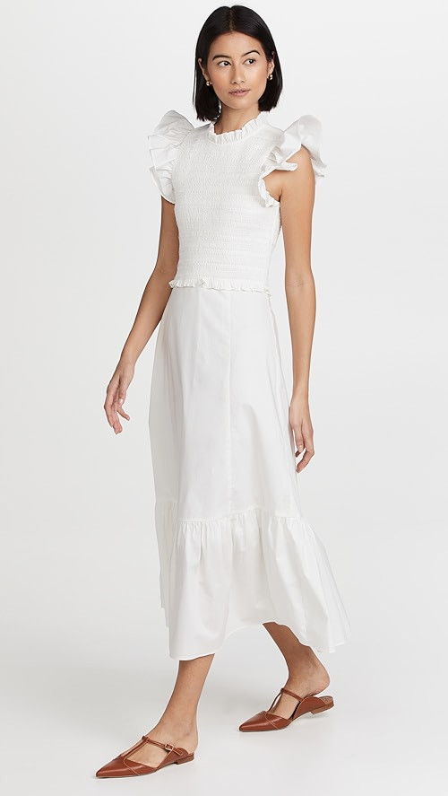 Flutter Sleeve Dress | Shopbop