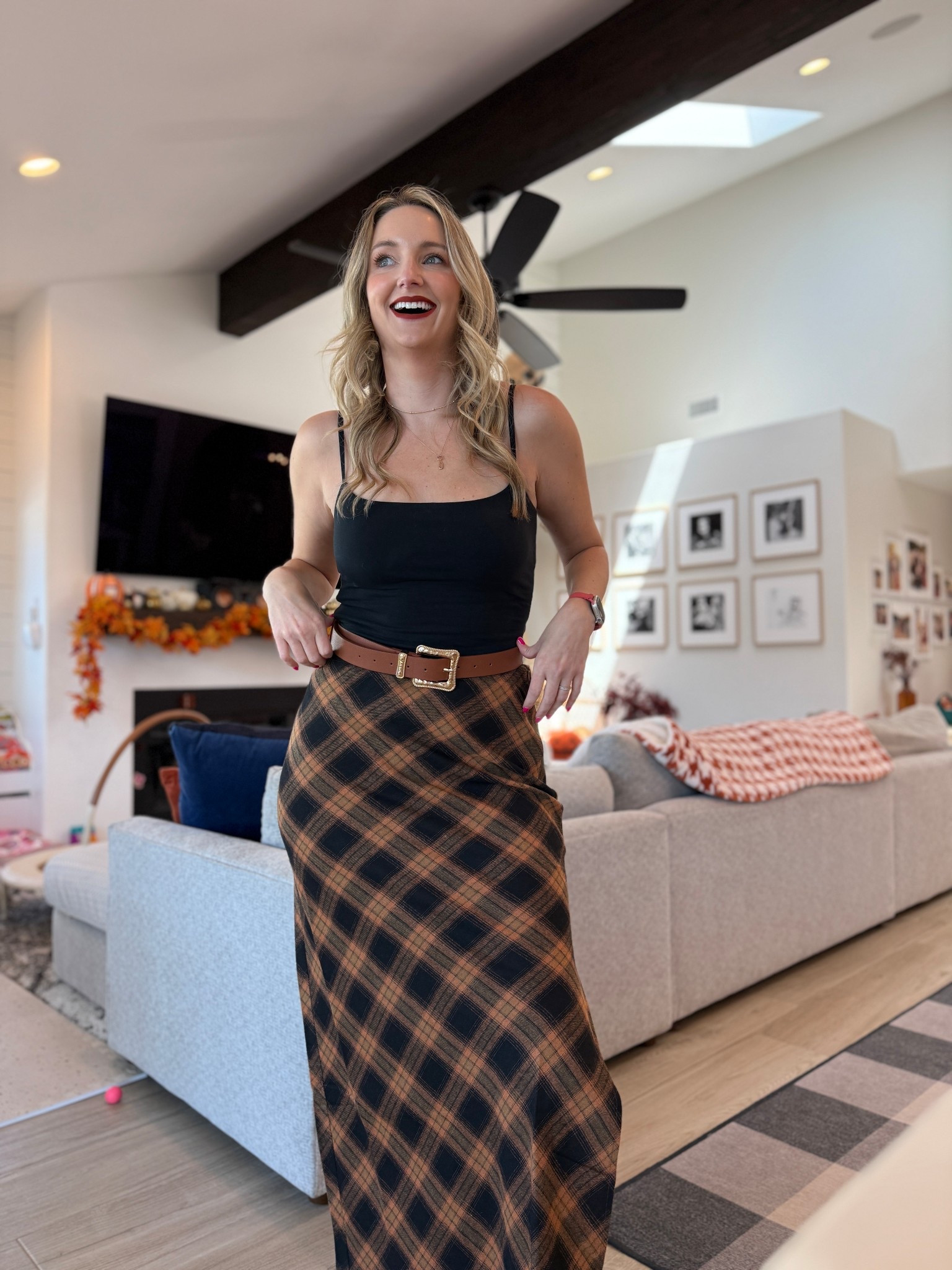 Obsessed with this plaid maxi skirt 🤎 

#LTKFindsUnder50 #LTKFallSale #LTKSeasonal