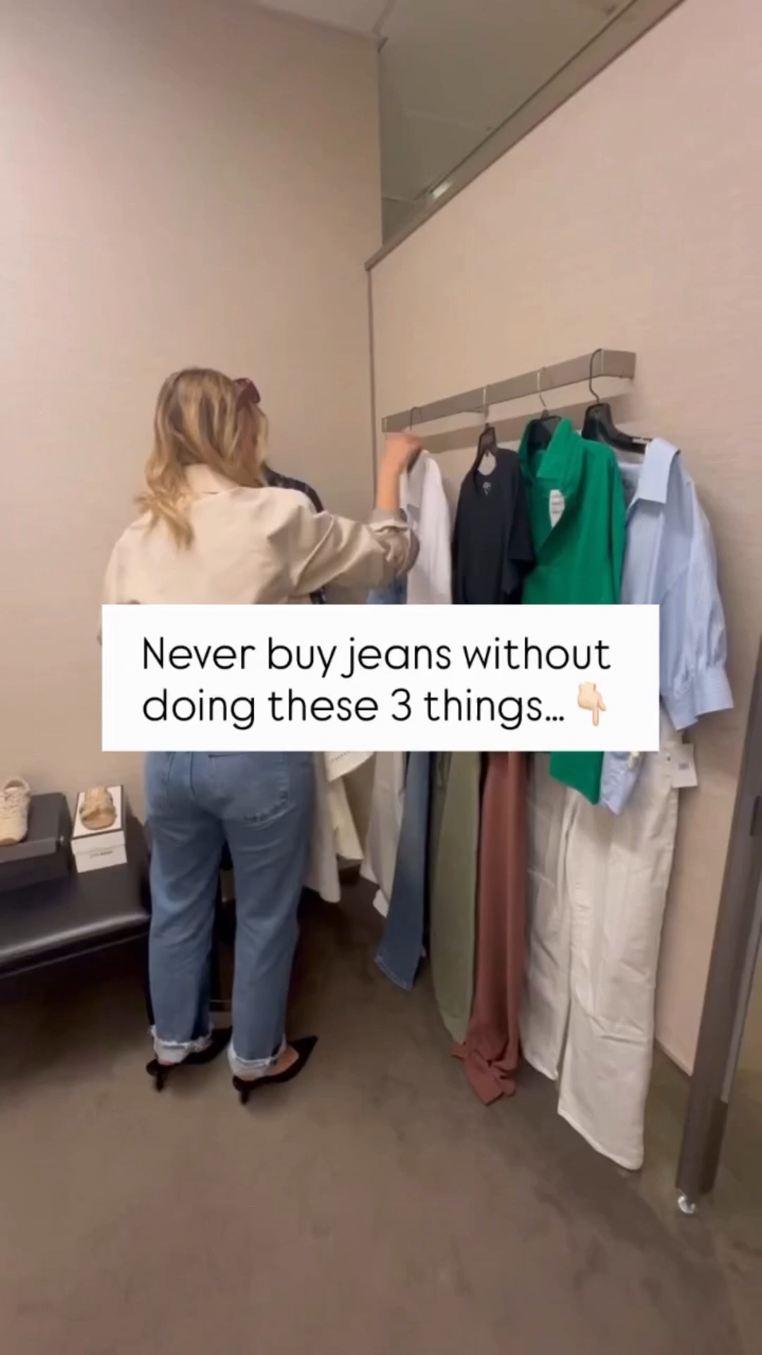 Shopping for jeans can feel like searching for a needle in a haystack 🧵—but it doesn’t have to! 

Here are the 3 things I always tell my clients before they start their search: 
1️⃣ Know your rise: High-rise? Mid-rise? Find the one that flatters your proportions. 
2️⃣ Focus on the fit at the waist and hips: A tailor can handle the rest, but these areas need to feel comfortable and supportive. 
3️⃣ Check the stretch: A good denim blend should have enough stretch to move with you but enough structure to hold its shape. 

Once you follow these, you’ll be well on your way to finding jeans that feel like they were made just for you! 💙
Ready to ditch the guesswork? Let’s chat about personal shopping and styling services to make denim shopping effortless. 

#NeverBuyJeansWithoutDoingThis #DenimStyleMadeEasy #StyleConfidence #PersonalStyling #NashvilleStyle NashvilleStylist PersonalStylist