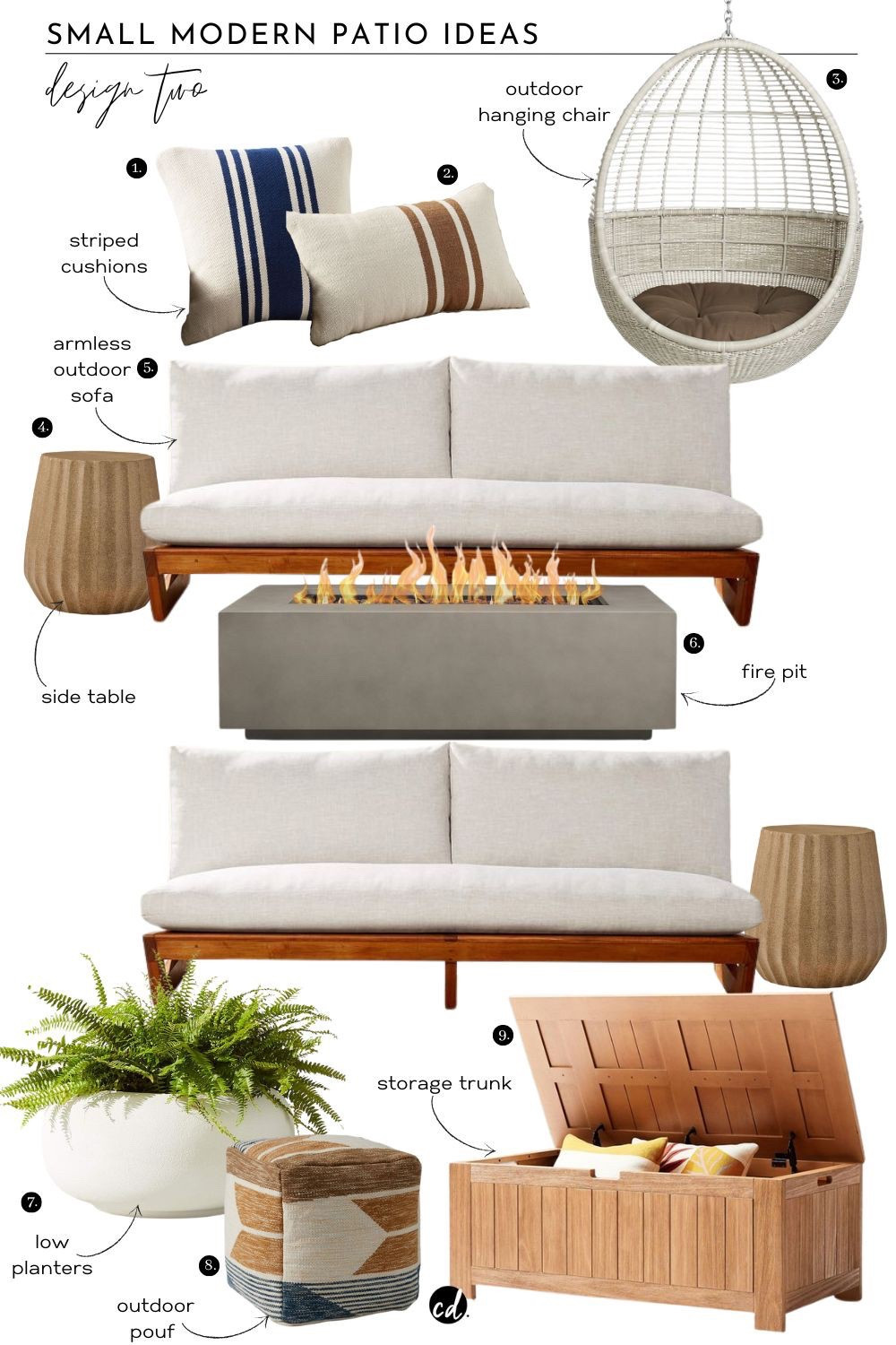 Small Modern Patio Ideas: Design Two

#LTKHome