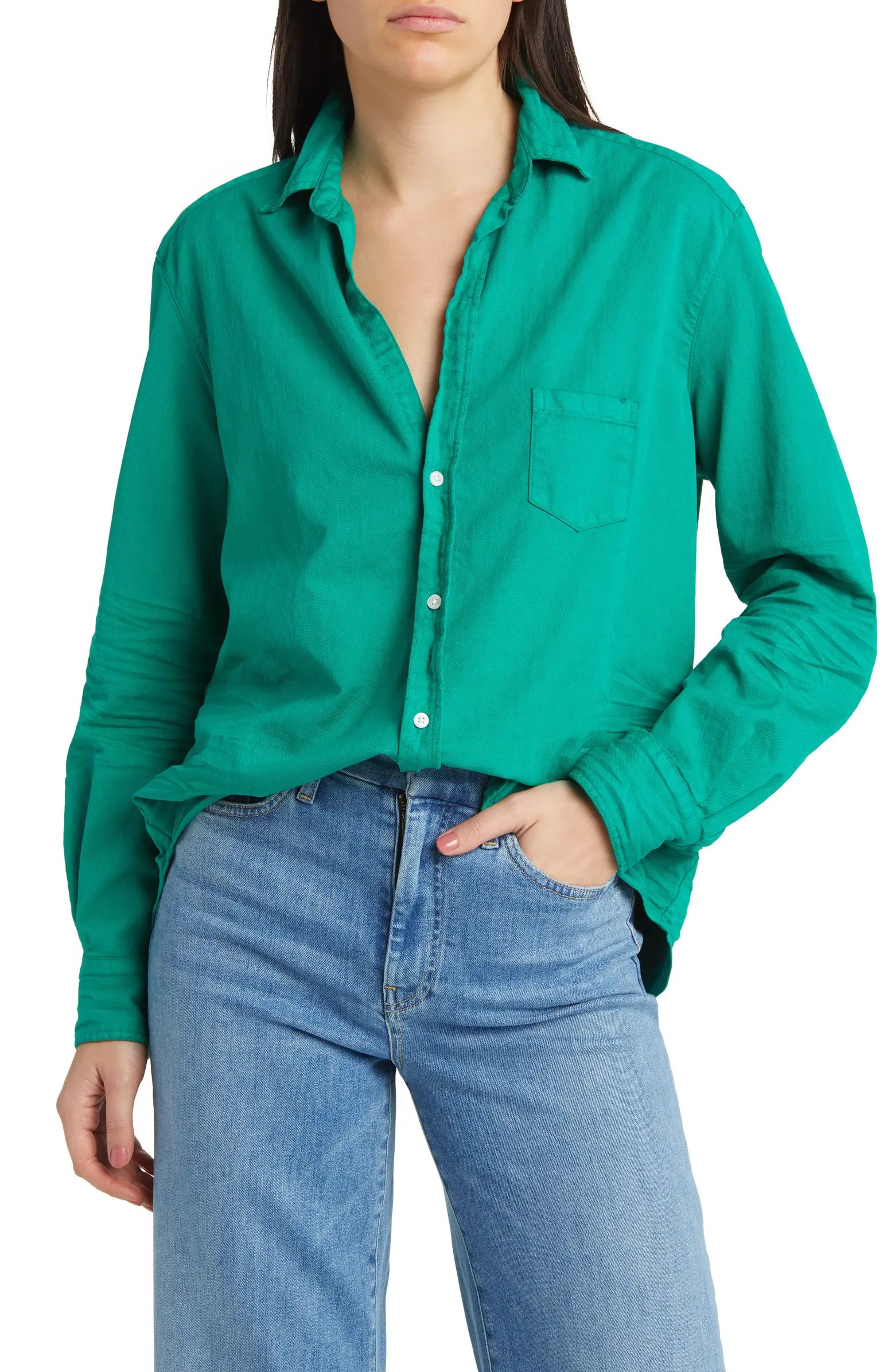 Eileen Relaxed Button-Up Shirt | Nordstrom
