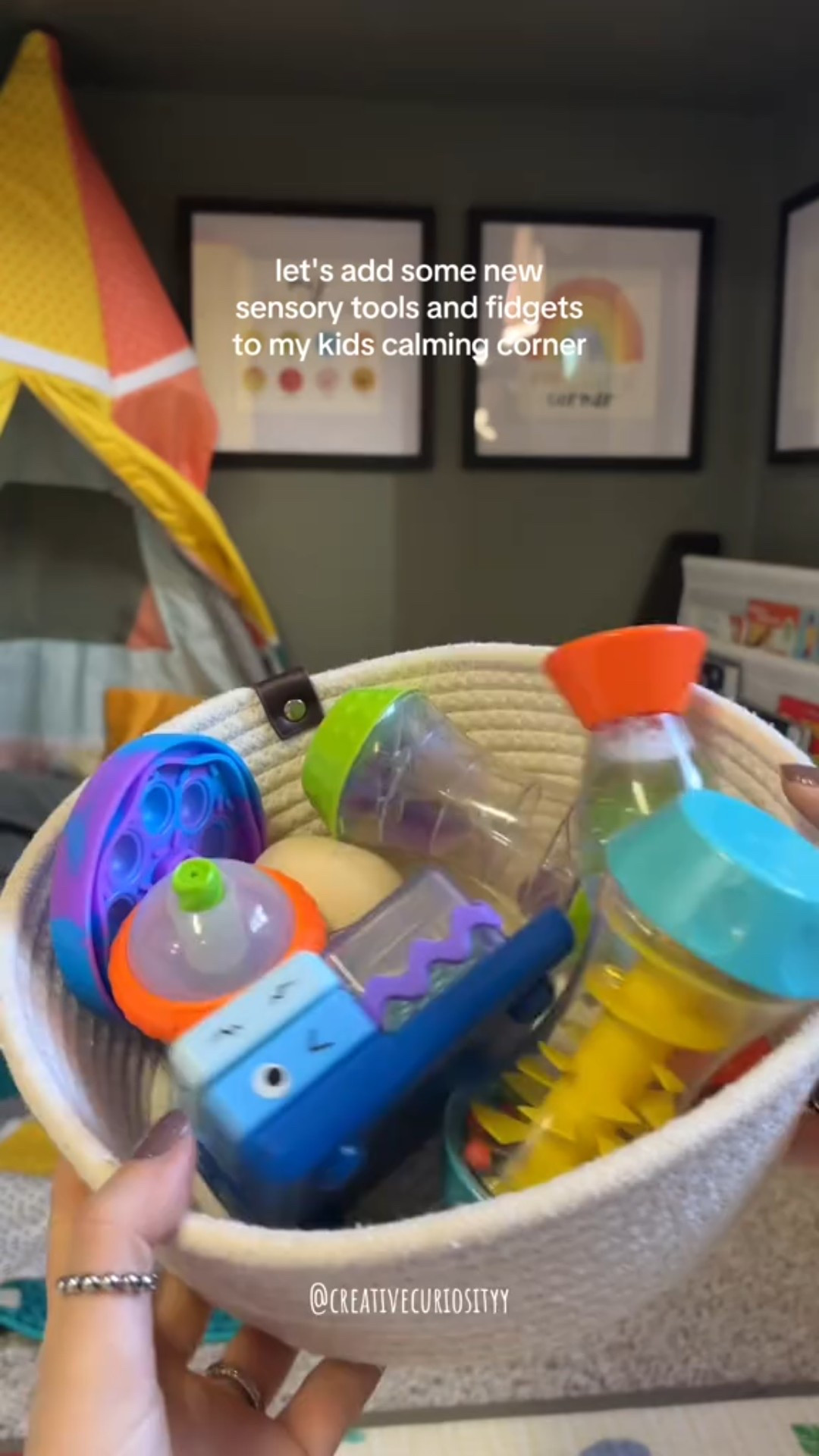 Setting up a calming corner in our home 

#LTKHome #LTKKids #LTKFamily