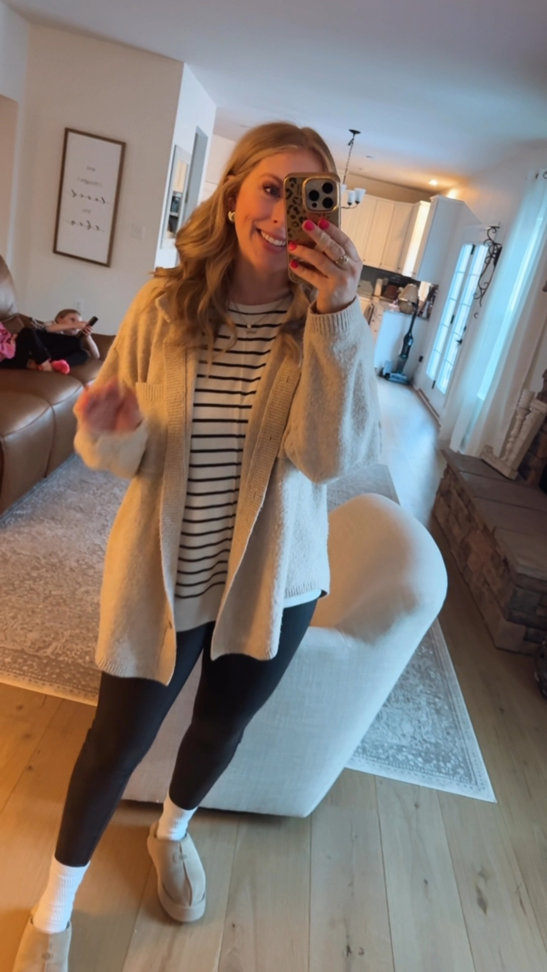 Outfit of the day, ootd, aerie, Spanx faux leather leggings 

#LTKWatchNow #LTKFindsUnder50 #LTKSaleAlert