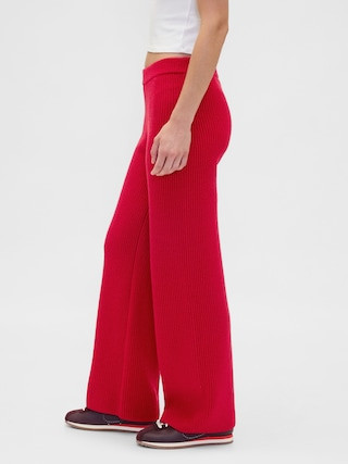 CashSoft Shaker-Stitch Sweater Pants | Gap (US)