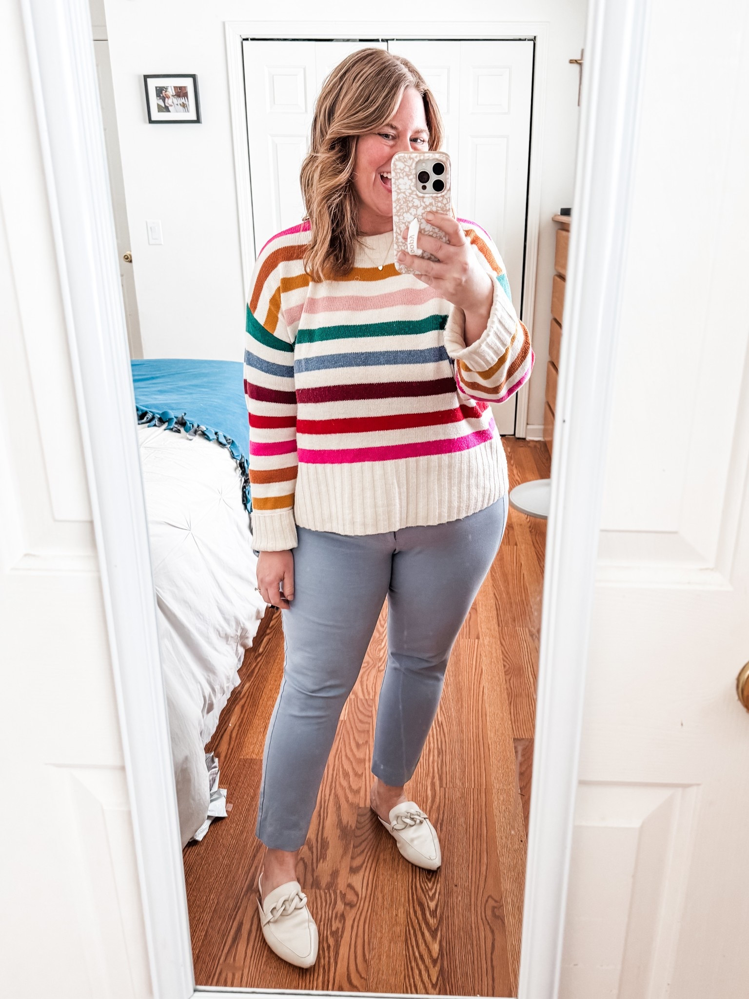 My sweater & this exact shade of pants are likely sold out so I’m linking similar!

#LTKPetite #LTKMidsize #LTKWorkwear