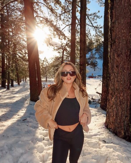 End of season is the PERFECT time to purchase outerwear. The Italic teddy coat I’m wearing here is sold out in most sizes so here’s a list of other great cropped teddy coats - most are on sale for a great price! 

#LTKfindsunder100 #LTKSeasonal