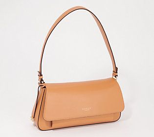 RADLEY London Vale Close Leather Flapover Shoulder Bag | QVC