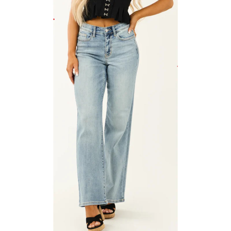 Abby's Straight Leg Jean | Beyond the Basics Fashion Boutique