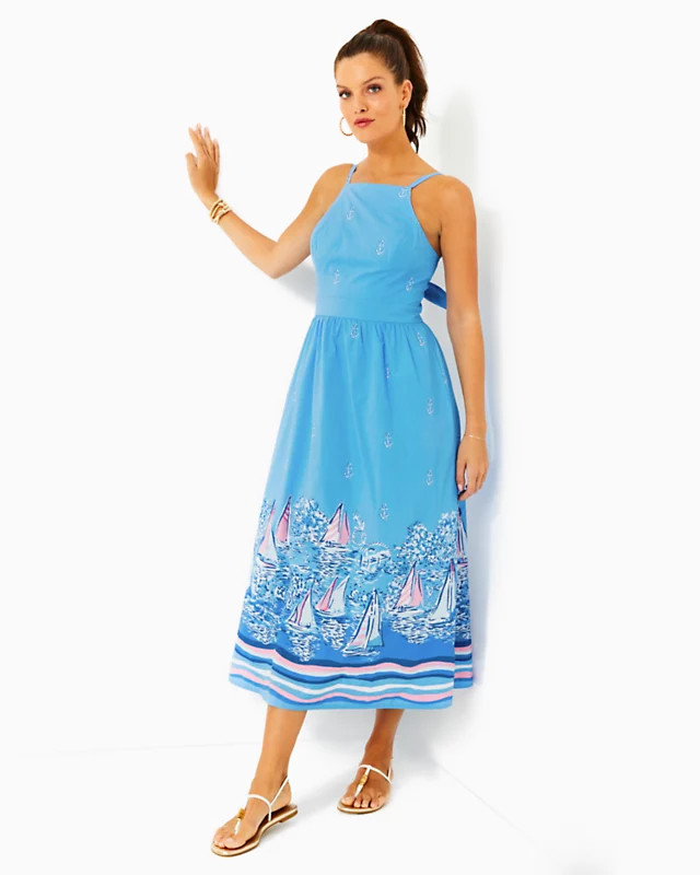 Charlese Halter Midi Dress | Lilly Pulitzer