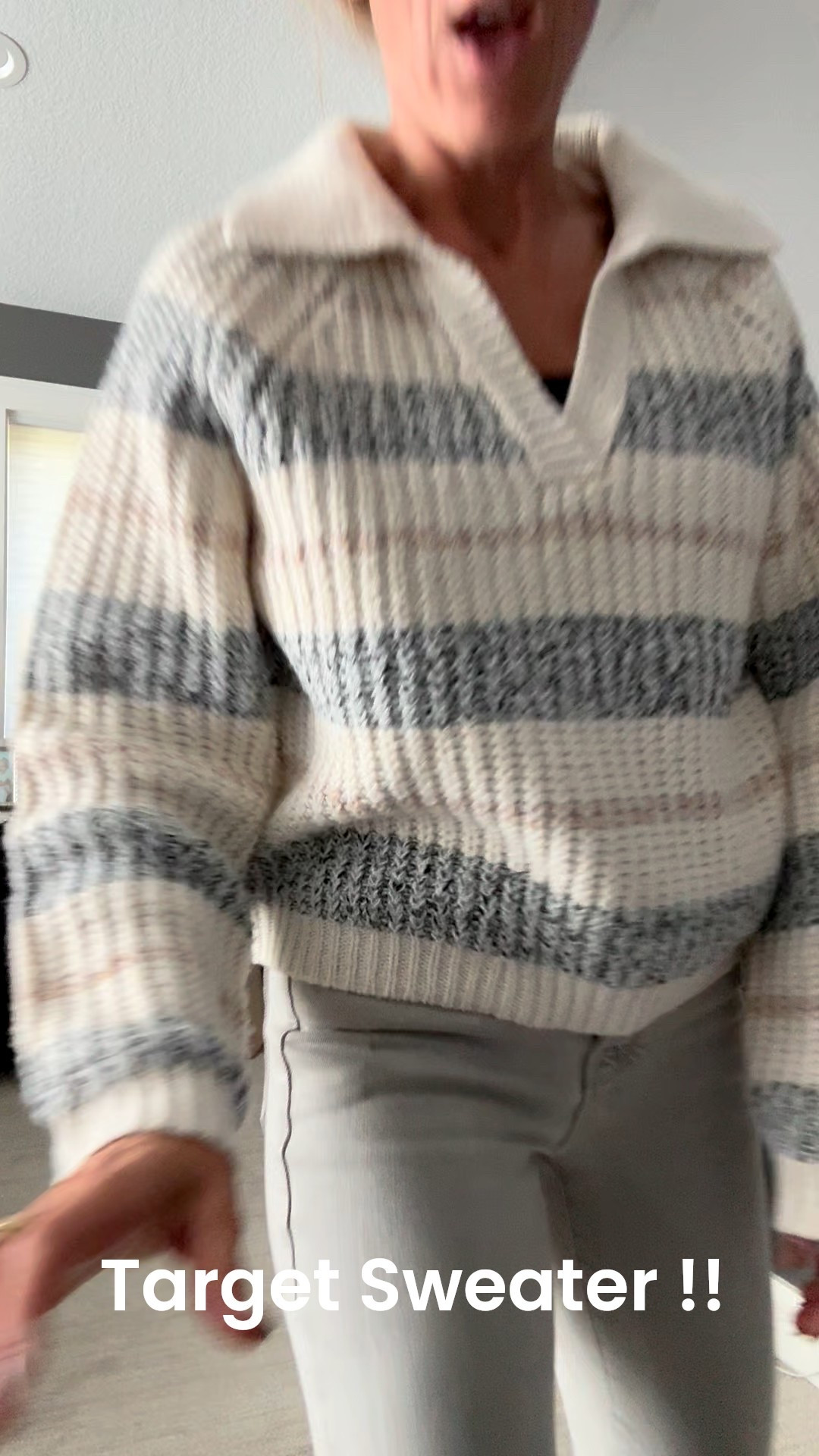 Loving a good Target sweater for the fall!  Price is right and it feels so high ens and cozy. Pairs with my light grey jeans that are soft as butter! 

#LTKStyleTip #LTKOver40 #LTKSeasonal