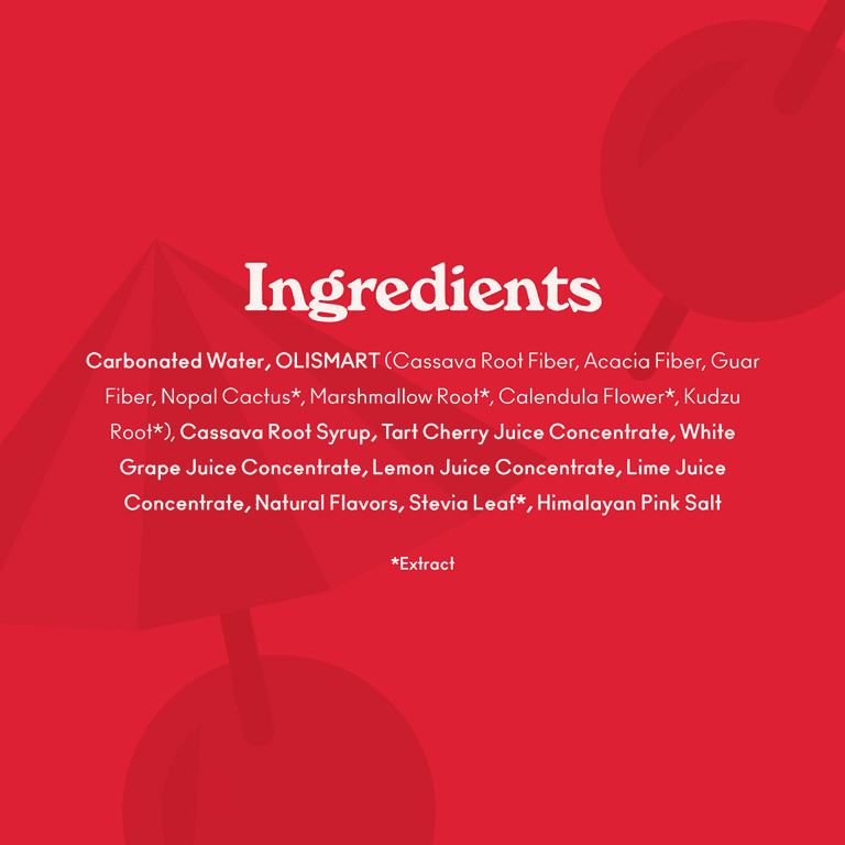 Olipop Prebiotic Soda Pop, Shirley Temple, High Fiber, 12 fl oz, Shelf Stable | Walmart (US)