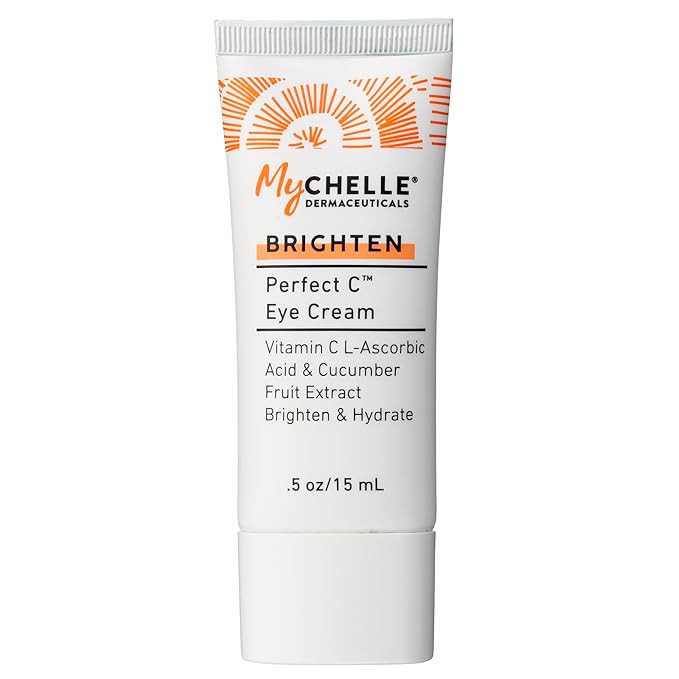 MyCHELLE Dermaceuticals Perfect C Eye Cream (.5 Fl Oz) - Eye Cream for Dark Circles and Puffiness... | Amazon (US)