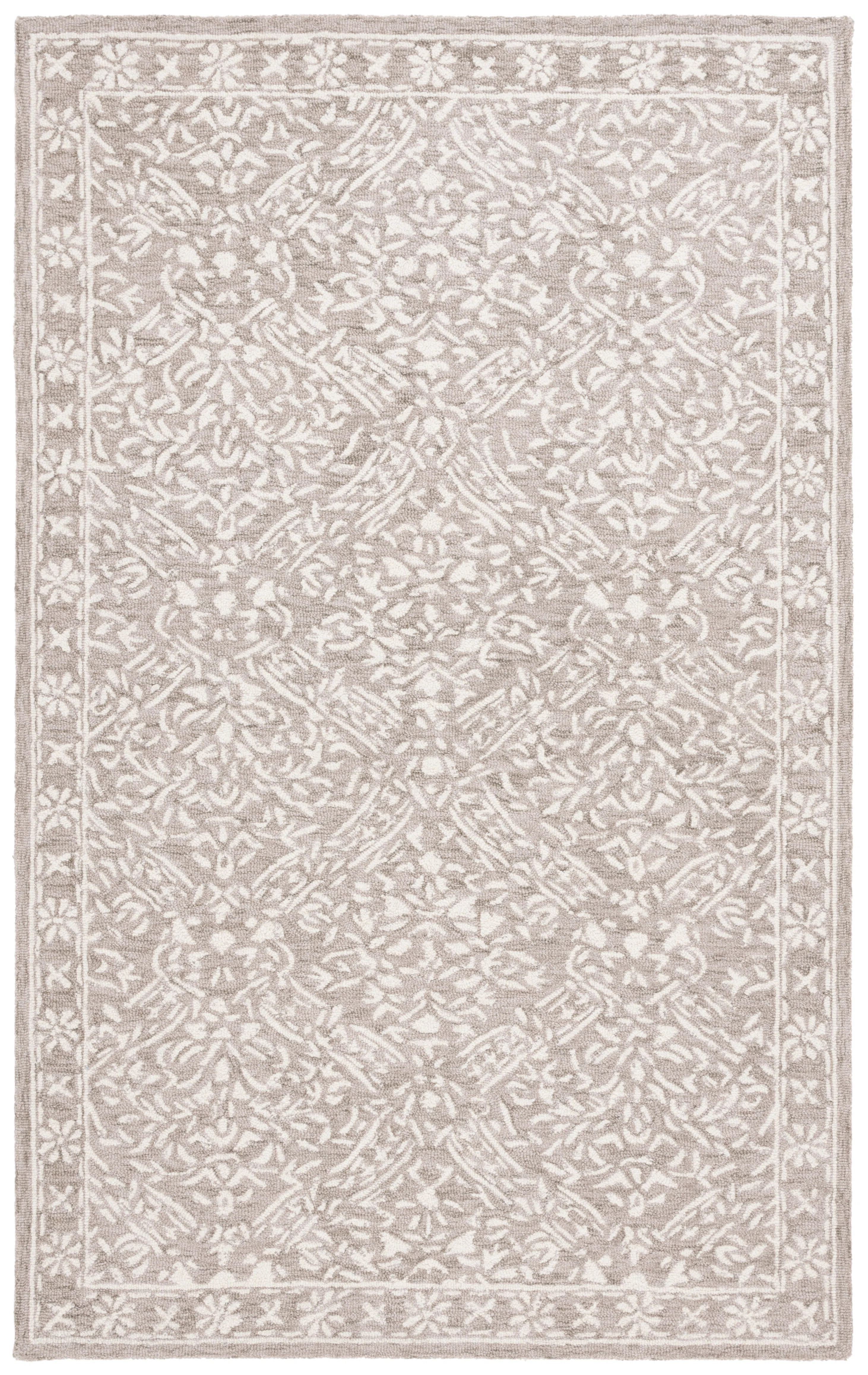 Lauren Ralph Lauren Olivier Lauren Ralph Lauren Hand Tufted Wool & Cotton Damask Rug | Wayfair | Wayfair North America