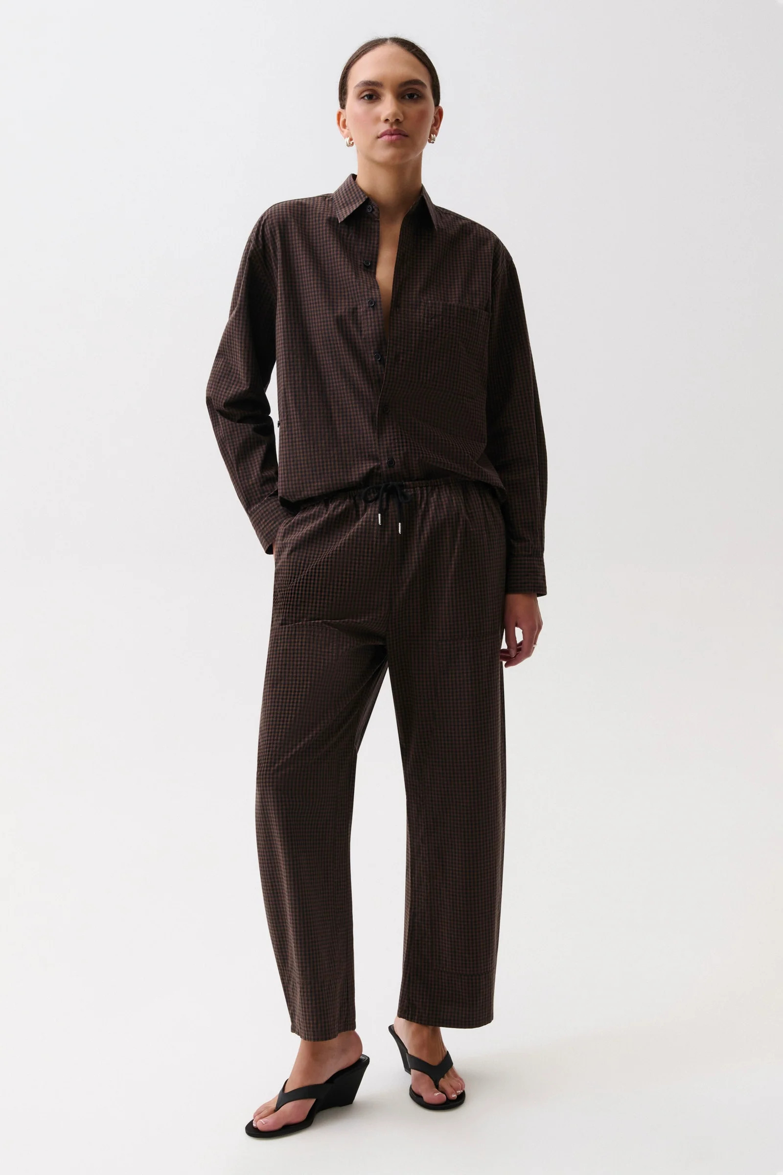 Theo Drawstring Pant - Hot Toddy P00116021-WR-HOTTD / HOT TODDY / S | Pistola Denim