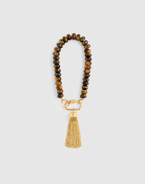 Beaded Tassel Bag Charm | Madewell