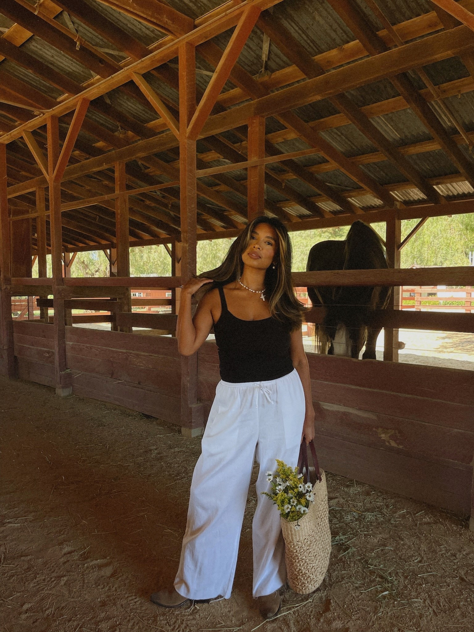 The singlet tank !!! wearing a M in “onyx” 

+ my first pair of tecovas in all suede 
