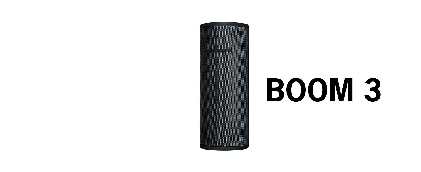 Ultimate Ears BOOM 3 Portable Waterproof Bluetooth Speaker - Night Black | Amazon (US)