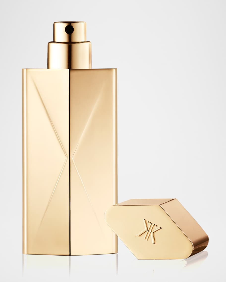 Maison Francis Kurkdjian 0.37 oz. Globe Trotter Zinc Edition Travel Spray Case | Neiman Marcus