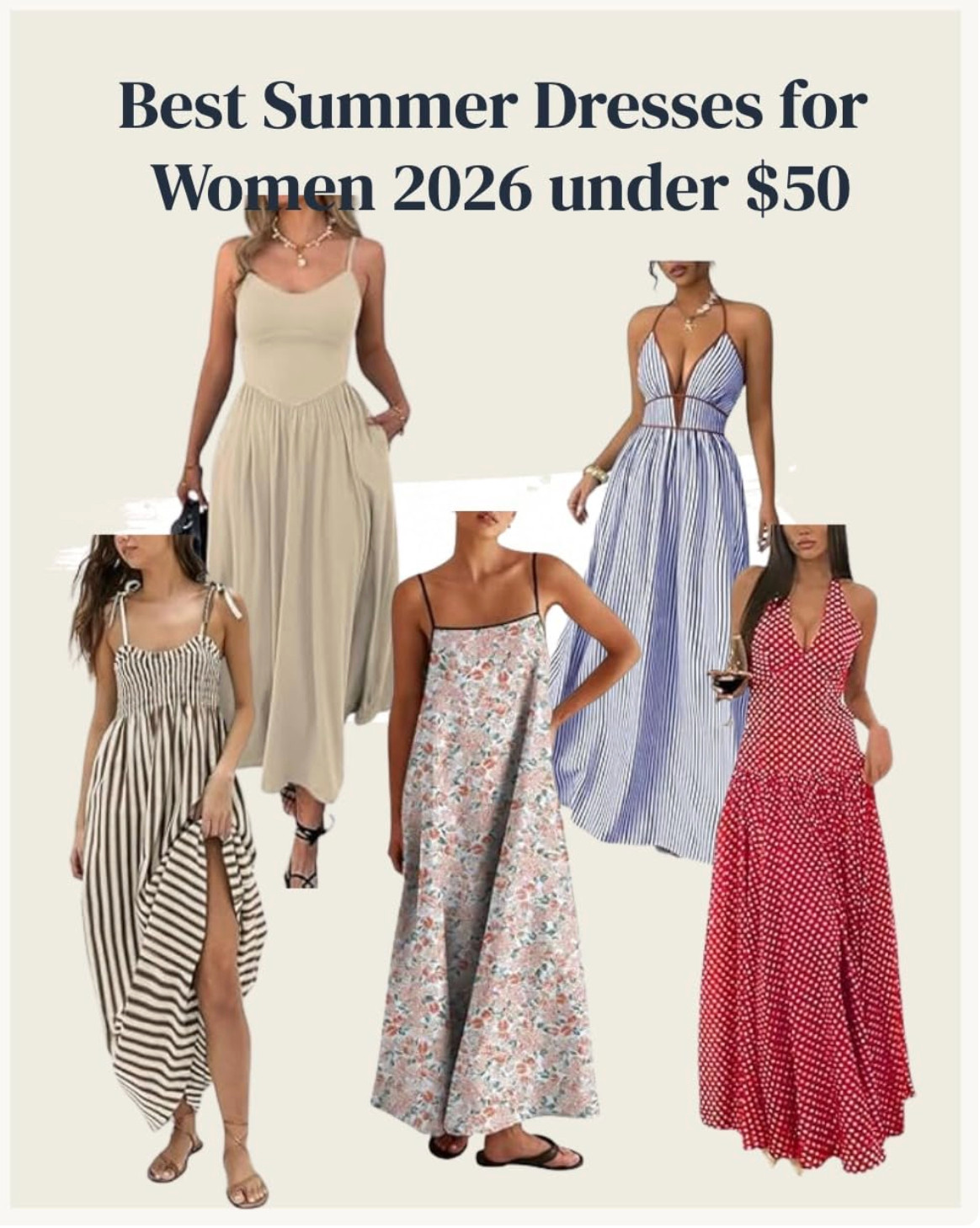 Best Amazon Summer Dresses for Women 2026 Under $50
Perfect wedding guest dress for the summer or date night outfit.  #weddingguestoutfit #datenightoutfit #traveloutfit #amazonfinds #plussizefashion  

 #LTKMidsize #LTKTravel #LTKWedding