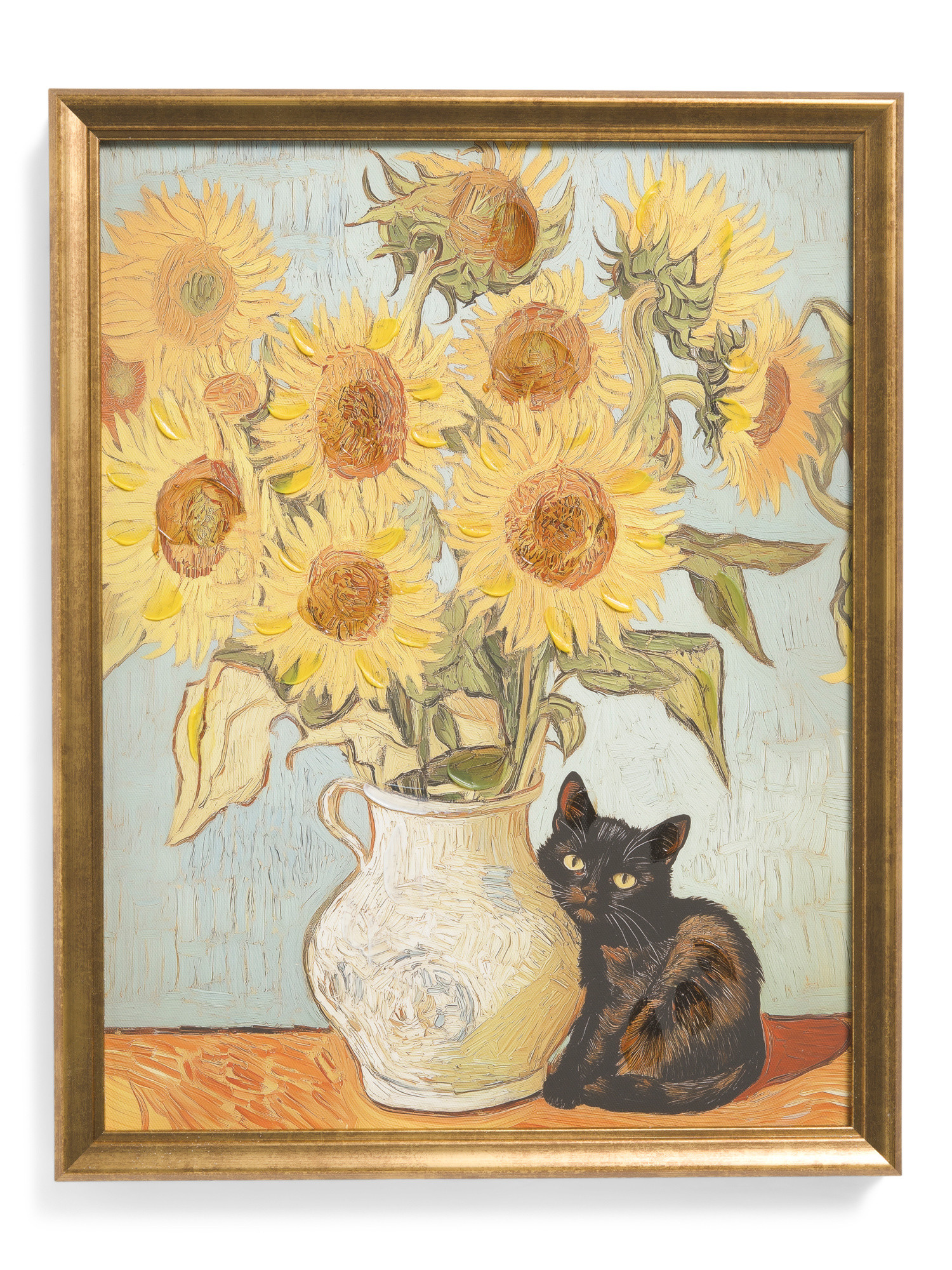 14x18 Sunflower Kitten Wall Art | Home | Marshalls | Marshalls