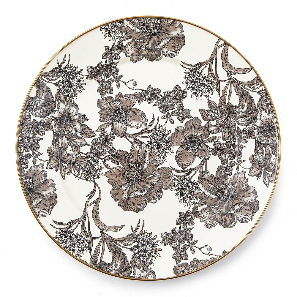 Sterling English Garden Enamel Charger/Plate | MacKenzie-Childs