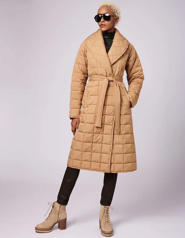 Charleston Long Puffer Coat | Bernardo Fashions