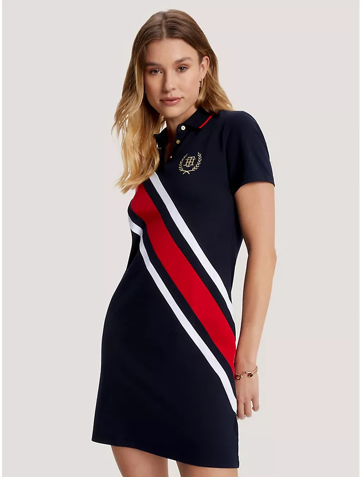 Banner Stripe Polo Dress | Tommy Hilfiger | Tommy Hilfiger (US)