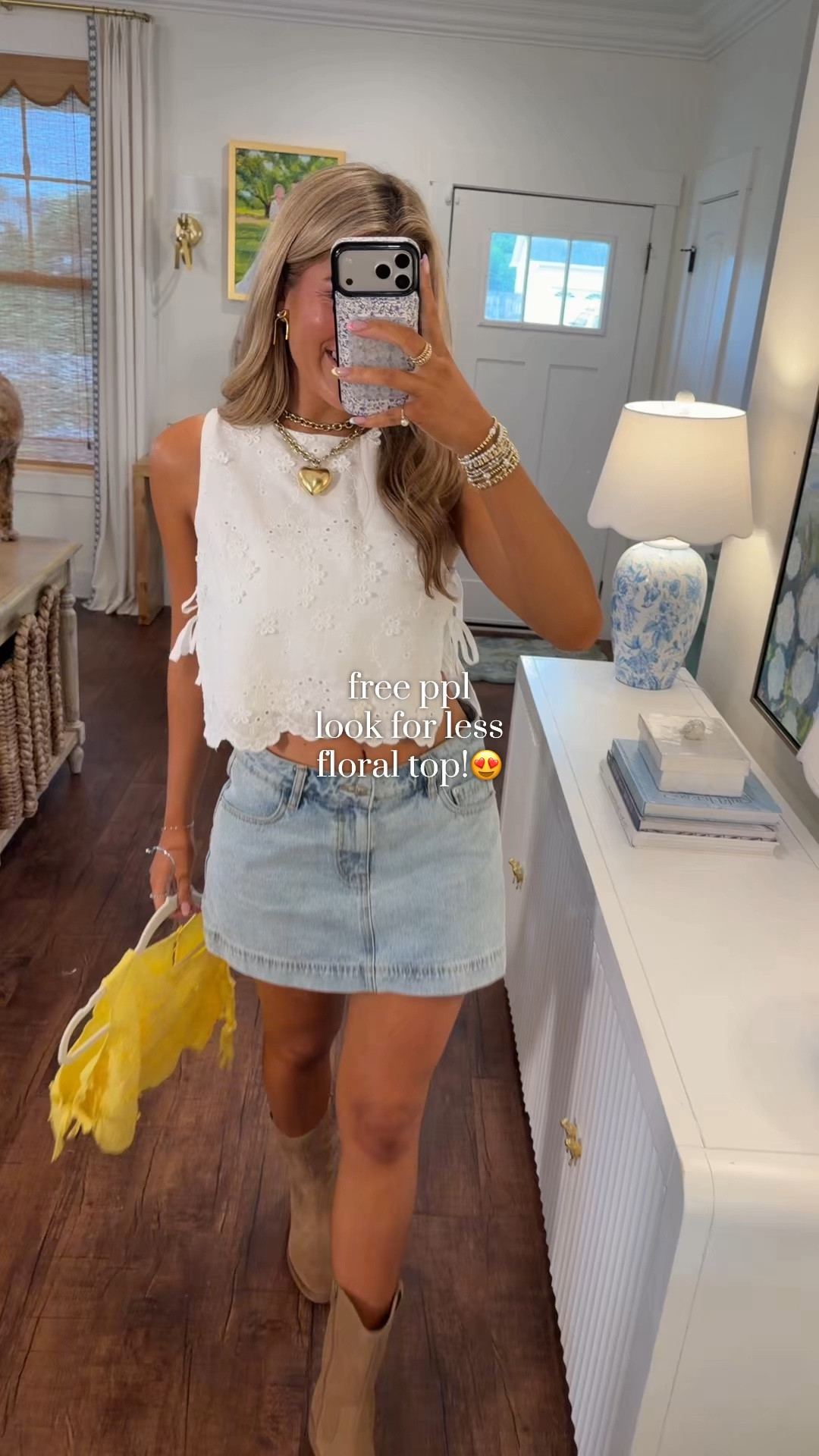 SO affordable and so easy to style!😍 LOVE the little sewn on 3d florals! I'll be wearing these with everything!!! Wearing size S!
#boujeeonabudget #lookforless
#affordablefashion #designerinspired #boutiqueclothing

#LTKootd #LTKSeasonal #LTKU