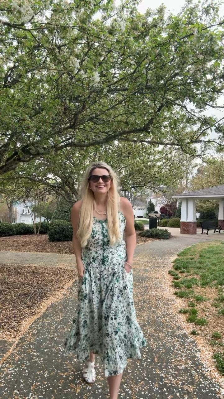 This dress is so beautiful, comfy and I love all the details 

#LTKWatchNow #LTKShoeCrush #LTKTravel