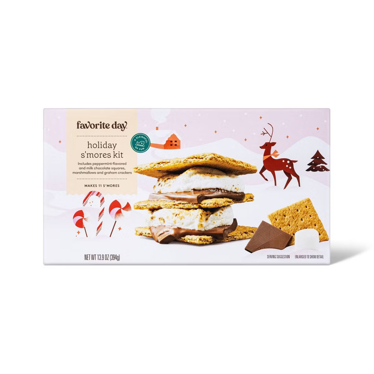 Holiday S'mores Kit - 13.9oz - Favorite Day™ | Target